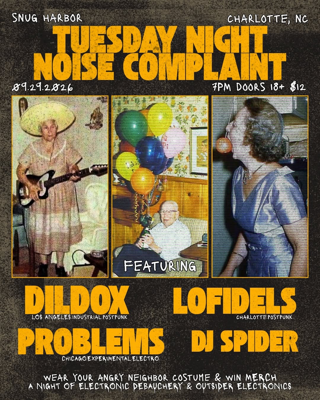 Tuesday Night Noise Complaint