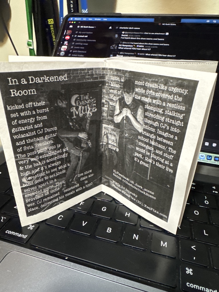 Charlotte Dark Zine – August/September 2026